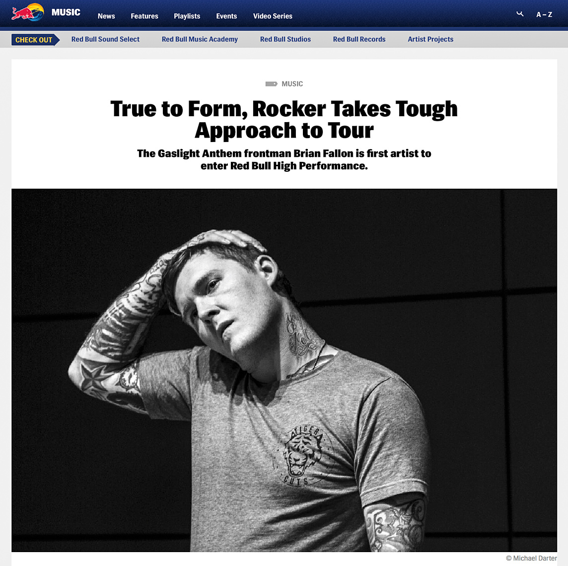Brian Fallon, Red Bull High Performance